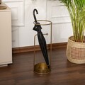 Umbrella Stand, Şemsiye, 22x22x60 cm, Metal, Auriu