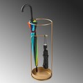 Umbrella Stand, Şemsiye, 22x22x60 cm, Metal, Auriu