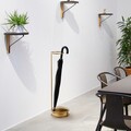 Umbrella Stand, Şemsiye, 22x22x75 cm, Metal, Auriu