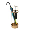 Umbrella Stand, Şemsiye, 22x22x67 cm, Metal, Auriu