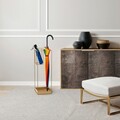 Umbrella Stand, Şemsiye, 20x20x61 cm, Metal, Auriu
