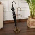 Umbrella Stand, Şemsiye, 27x27x65 cm, Metal, Auriu