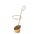 Umbrella Stand, Şemsiye, 34x23x67 cm, Metal, Auriu