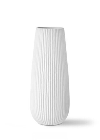 Vaza, DKR0465, 17x17x41 cm, Ceramica, Alb