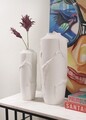 Vaza, LCA0017, 19x19x47 cm, Ceramica, Alb