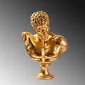 Decoratiune, Yak-042, Poliester, Auriu