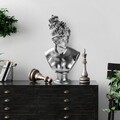 Decoratiune, Yak-037-B, Poliester, Argintiu