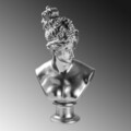 Decoratiune, Yak-037-B, Poliester, Argintiu