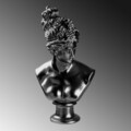 Decoratiune, Yak-037-C, Poliester, Negru