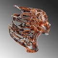 Decoratiune, Taygete, 24x36x32 cm, Poliester, Multicolor