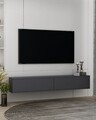 Comoda TV, Hanah Home, Aris, 120x25.8x29.6 cm, PAL , Antracit