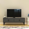 Comoda TV, Hanah Home, Yuka 120, 120x41x29.6 cm, PAL , Antracit