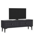 Comoda TV, Hanah Home, Yuka 120, 120x41x29.6 cm, PAL , Antracit
