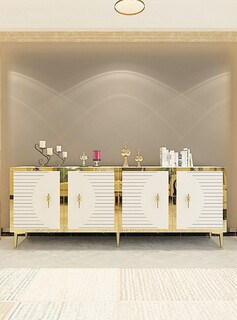 180x75x32 cm, Alb;Auriu