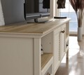 Comoda TV, Hanah Home, FRN-21025, 180.9x61.6x44.2 cm, PAL, Crem / Stejar / Gri