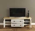Comoda TV, Hanah Home, FRN-21026, 180.9x61.7x44.2 cm, PAL, Crem / Stejar / Gri