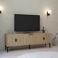 Comoda TV, Hanah Home, 3503 Neva, 150x49.5x35 cm, PAL, Maro