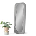 Oglinda Cheval, Hanah Home, Pera, 65x170 cm, MDF , Bej
