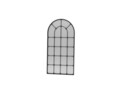 Oglinda Cheval, Hanah Home, Ovalis, 90x180 cm, Metal, Negru