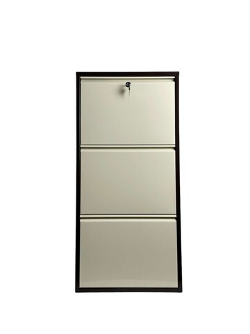 Pantofar, Hanah Home, Primo 3, 50x104x15 cm, 100% SHEET METAL, Maro / Crem