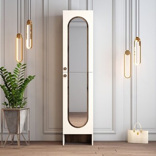 45x200.6x37 cm, Crem;Maro