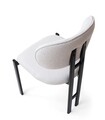 Set scaune 2 piese, Hanah Home, Muriz, Metal, Off White / Black