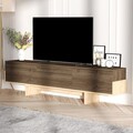 Comoda TV, Hanah Home, Hege, 180x44.6x30 cm, PAL, Nuc / Stejar Safir