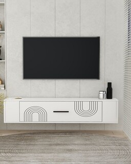 120x33.2x26.4 cm, Alb