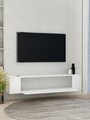 Comoda TV, Hanah Home, Restol 2, 120x33.2x26.4 cm, PAL , Alb
