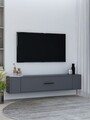 Comoda TV, Hanah Home, Restos, 120x33.2x26.4 cm, PAL , Antracit