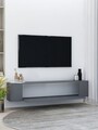 Comoda TV, Hanah Home, Restos, 120x33.2x26.4 cm, PAL , Antracit