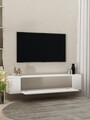 Comoda TV, Hanah Home, Restos, 120x33.2x26.4 cm, PAL , Alb