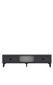 Comoda TV, Hanah Home, Weny, 150x40.6x29.6 cm, PAL , Antracit