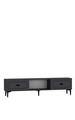 Comoda TV, Hanah Home, Weny, 150x40.6x29.6 cm, PAL , Antracit