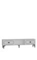 Comoda TV, Hanah Home, Weny, 150x40.6x29.6 cm, PAL , Alb