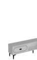 Comoda TV, Hanah Home, Weny, 150x40.6x29.6 cm, PAL , Alb