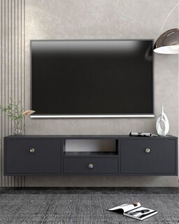 140x30x30 cm, Antracit;Argintiu