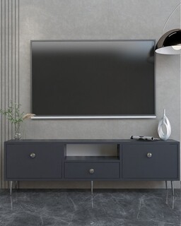 140x45x30 cm, Antracit;Argintiu