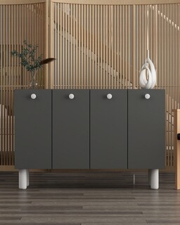 120x80x29.6 cm, Antracit;Alb