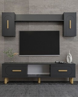 150x44.6x29.6 cm, Antracit;Maro