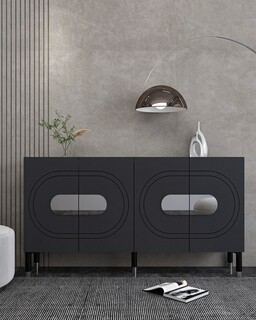 150x75x35 cm, Antracit;Argintiu