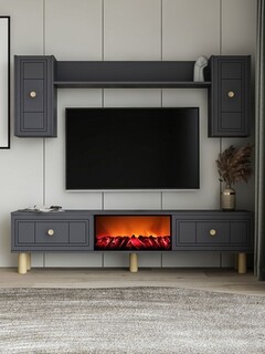 150x44.6x29.6 cm, Antracit