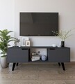 Comoda TV, Hanah Home, Siena, 139.7x53x53 cm, PAL, Antracit