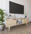 Comoda TV, Hanah Home, Siena, 139.7x53x53 cm, PAL, Maro