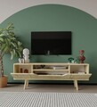 Comoda TV, Hanah Home, Roma 150, 150x53x29.8 cm, PAL, Maro