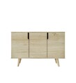 Consola, Hanah Home, Verona 120, 120x80x30 cm, PAL, Maro