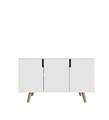 Consola, Hanah Home, Verona 120, 120x80x30 cm, PAL, Alb