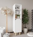 Dulap multifunctional, Hanah Home, Parma 1, 37x155x40 cm, PAL, Alb