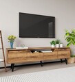 Comoda TV, Hanah Home, Roma 180, 180x48x29.8 cm, PAL, Maro