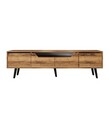 Comoda TV, Hanah Home, Roma 180, 180x48x29.8 cm, PAL, Maro